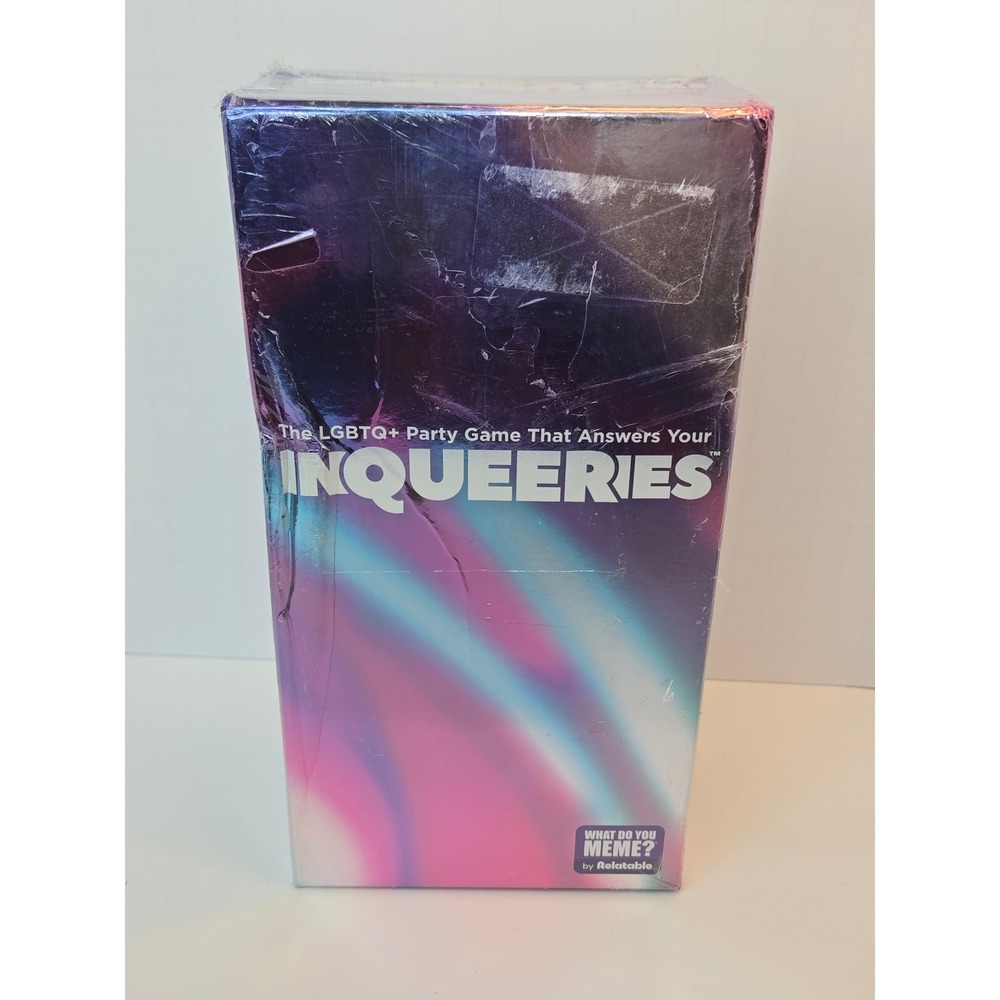INQUEERIES LGBTQ By Relatable Adult Game Night LGBTQ Card Game Pride 17+‎ New